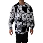 Grunge Skull Kids  Hooded Windbreaker