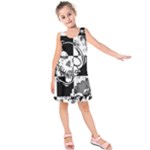 Grunge Skull Kids  Sleeveless Dress