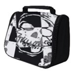 Grunge Skull Full Print Travel Pouch (Small)