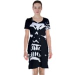 Morbid Skull Short Sleeve Nightdress