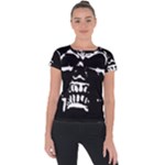 Morbid Skull Short Sleeve Sports Top 