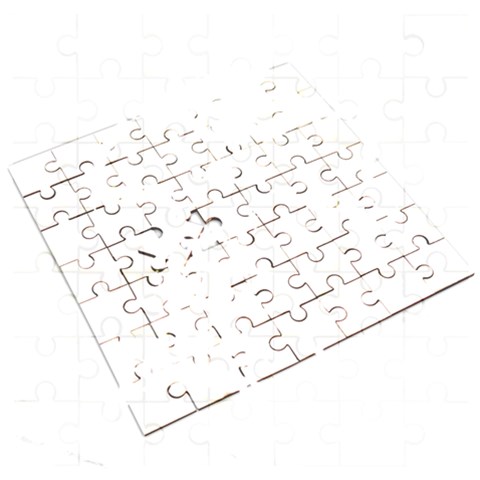 Morbid Skull Wooden Puzzle Square from ArtsNow.com