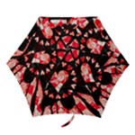 Love Heart Splatter Mini Folding Umbrella