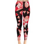 Love Heart Splatter Leggings 