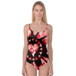 Love Heart Splatter Camisole Leotard 