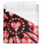 Love Heart Splatter Duvet Cover (Queen Size)