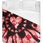 Love Heart Splatter Duvet Cover (King Size)