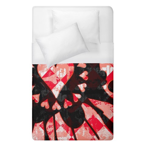 Love Heart Splatter Duvet Cover (Single Size) from ArtsNow.com