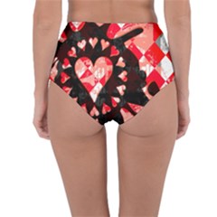 Reversible High-Waist Bikini Bottoms 