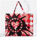 Zipper Large Tote Bag 