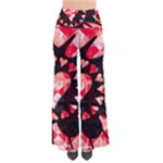 Love Heart Splatter So Vintage Palazzo Pants