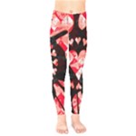 Love Heart Splatter Kids  Legging