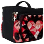 Love Heart Splatter Make Up Travel Bag (Big)