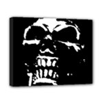 Morbid Skull Canvas 10  x 8  (Stretched)
