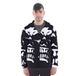 Morbid Skull Men s Hooded Windbreaker