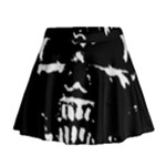 Morbid Skull Mini Flare Skirt