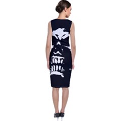 Sleeveless Velvet Midi Dress 