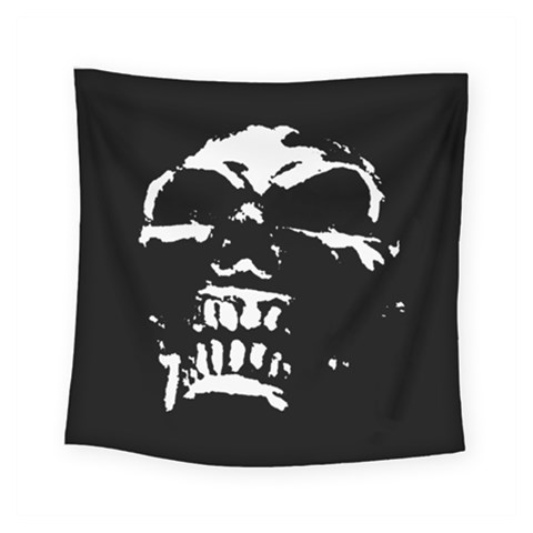 Morbid Skull Square Tapestry (Small) from ArtsNow.com