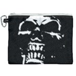 Morbid Skull Canvas Cosmetic Bag (XXL)