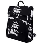 Morbid Skull Flap Top Backpack