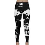 Morbid Skull Lightweight Velour Classic Yoga Leggings