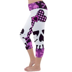 Capri Winter Leggings Back Capri Winter Leggings Back
