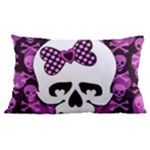 Pink Polka Dot Bow Skull Samsung Galaxy Note 4 Case (Black)
