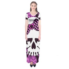 Short Sleeve Maxi Dress 
