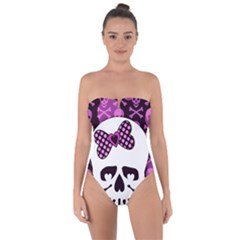 Tie Back One Piece Swimsuit 