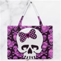 Zipper Medium Tote Bag Front