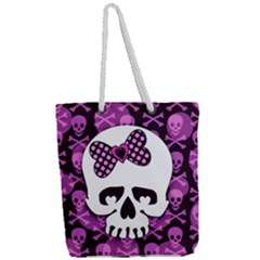 Full Print Rope Handle Tote (Large) 