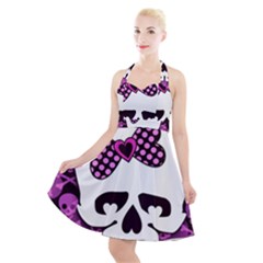 Halter Party Swing Dress  