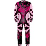 Pink Skull Star Splatter OnePiece Jumpsuit (Men)