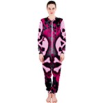 Pink Skull Star Splatter OnePiece Jumpsuit (Ladies)