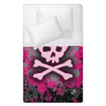 Pink Skull Star Splatter Duvet Cover (Single Size)