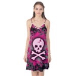 Pink Skull Star Splatter Camis Nightgown 