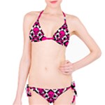 Pink Skulls & Stars Classic Bikini Set