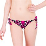 Pink Skulls & Stars Bikini Bottom