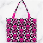 Pink Skulls & Stars Mini Tote Bag