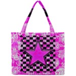 Pink Star Mini Tote Bag