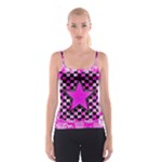 Pink Star Spaghetti Strap Top