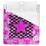 Pink Star Duvet Cover (Queen Size)