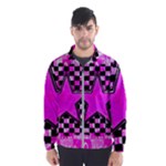 Pink Star Men s Windbreaker