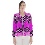 Pink Star Women s Windbreaker