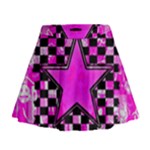 Pink Star Mini Flare Skirt