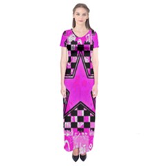 Short Sleeve Maxi Dress 