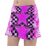 Pink Star Tennis Skirt