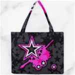 Pink Star Design Mini Tote Bag