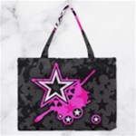 Pink Star Design Medium Tote Bag