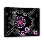 Pink Star Explosion Canvas 10  x 8  (Stretched)